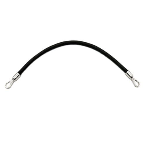 Blausky PU Taschenriemen,Ersatz Griff Ledergriffe Abnehmbare Leder Tasche Gürtel Leder Taschengriffe Ersatzriemen Handtaschen-Ersatzgriff für Handtaschen Umhängetasche Geldbörse,Schwarz+Silber,35cm Blausky PU Taschenriemen,Ersatz Griff Ledergriffe Abnehmbare Leder Tasche Gürtel Leder Taschengriffe Ersatzriemen Handtaschen-Ersatzgriff für Handtaschen Umhängetasche Geldbörse,Schwarz+Silber,35cm von Blausky