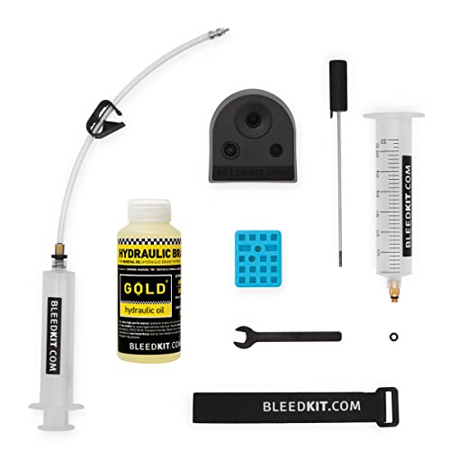 Bleedkit Shimano 2012+ Entlüftungsset Premium + Gold Fluid 100ml von Bleed-Kit