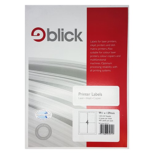 Blick Computer-Etiketten - 100 Blatt 99, 1 mm x 34, 1 mm von Blick