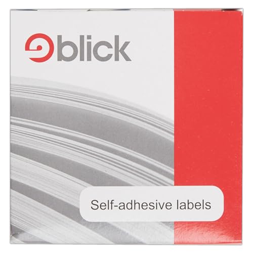 Blick Dispenser Self-Adhesive Label Stickers 19mm Orange Pack of 1280 RS011859 von Blick