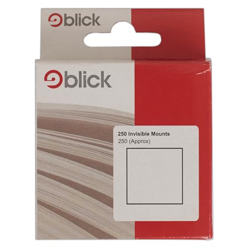 Blick RS222453 unsichtbare Klebepads, pro Spenderbox, 250 Stück von Blick