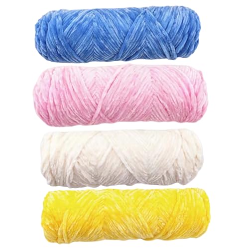 Dickes Garn, Chenille-Garn 4 roll von Blogiiup