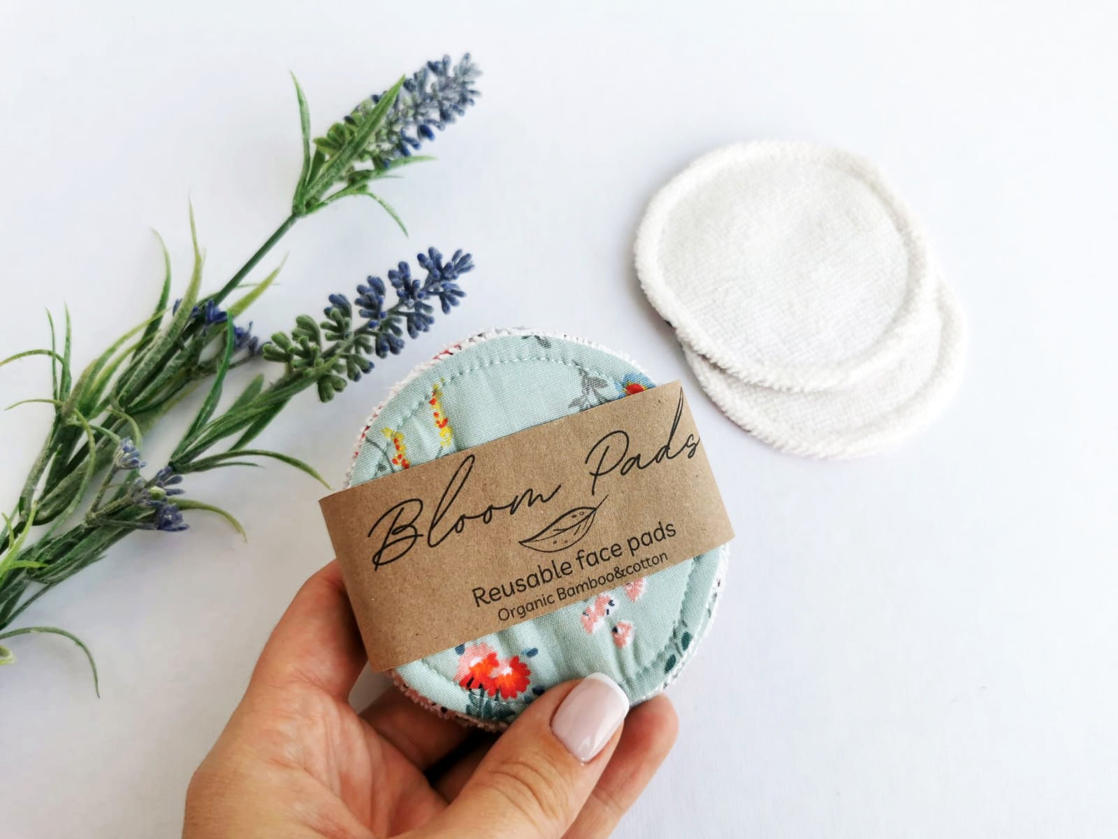 Wiederverwendbare Gesichtspads, Zero Waste Make-Up, Umweltfreundlich, Muttertagsgeschenk, Geschenk Für Sie, Make-Up-Entferner-Pads von BloomPads