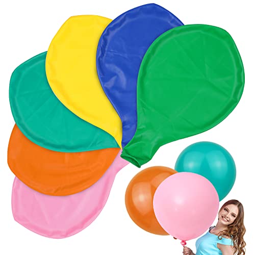 90cm Grosse Luftballons Bunt,36 Zoll Riesen Luftballons, Ballons Geburtstag, Latex Riesige Ballon Dekoration für Hochzeit Geburtstag Taufe Babyparty Kinder Party Festival (Mehrere Farbe) von Bluelves