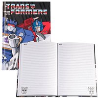 BlueSky Notizbuch Transformers A5 liniert, mehrfarbig Hardcover 120 Seiten von Bluesky