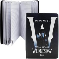 BlueSky Notizbuch Wednesday - WWWD A5 liniert, Wednesday Hardcover von Bluesky