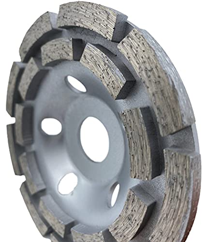 BoDi-TOOLS | Eco Diamant Schleiftöpfe doppelreihig für Beton, Kleberest & Farbentferungen |115 x 22,23 mm von BoDi-TOOLS