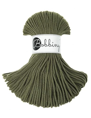 Bobbiny Junior 3 mm - Rope-Garn 100 m (Avocado) von Bobbiny