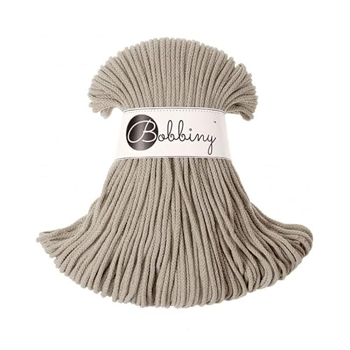 Bobbiny Junior 3 mm - Rope-Garn 100 m (Beige) von Bobbiny