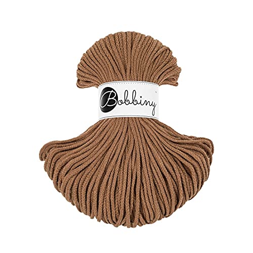 Bobbiny Junior 3 mm - Rope-Garn 100 m (Caramel) von Bobbiny