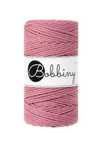 Bobbiny Makramee-Seil, gedreht, Regular 3 mm (Blossom), 100 m von Bobbiny