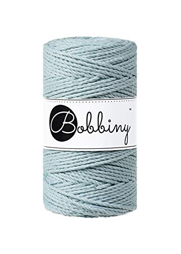 Bobbiny Makramee-Seil, gedreht, Regular 3 mm (Misty) 100 m von Bobbiny