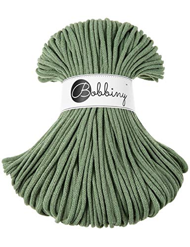 Bobbiny Öko-Tex Kordel 5mm x 100m für Makramee und Basteln in vielen wunderbaren Farben von Bobbiny