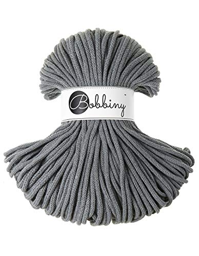 Bobbiny Seil, 5 mm, Stahl, Grau, 100 m von Bobbiny