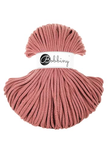 Bobbiny Premium Flechtkordel 5mm Garnfarbe_Haekelkoerbe Peony von Bobbiny