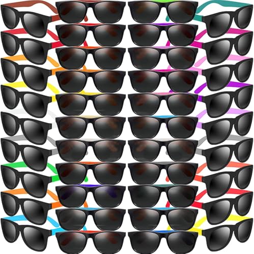 120 Stück Neon Sonnenbrillen 20 Farben Neon Party Sonnenbrille Alter von Teenager, Erwachsene Kinder 6+ Jahren Mit UV 400 Schutz,Geschenktütenfüller,lustiges Geschenk Party Pool Geburtstagsfeier 120 Stück Neon Sonnenbrillen 20 Farben Neon Party Sonnenbrille Alter von Teenager, Erwachsene Kinder 6+ Jahren Mit UV 400 Schutz,Geschenktütenfüller,lustiges Geschenk Party Pool Geburtstagsfeier von Boboeitody