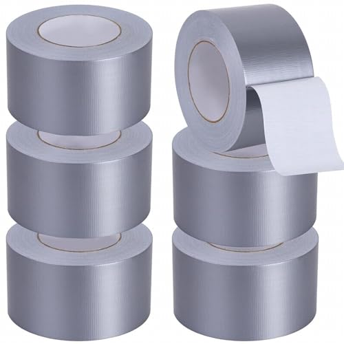 6 Rollen Professionelles Klebeband, 75 mm x 50m, Panzertape Grau Stark, flexibel, kein Rückstand, Allwetter und Riss von Hand mit Bulk-Wert für Do-It-Yourself Reparaturen professionellen Gebrauch 6 Rollen Professionelles Klebeband, 75 mm x 50m, Panzertape Grau Stark, flexibel, kein Rückstand, Allwetter und Riss von Hand mit Bulk-Wert für Do-It-Yourself Reparaturen professionellen Gebrauch von Boboeitody