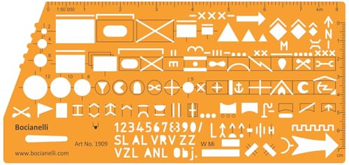 Army Military Tactical Plan Map NATO Marking Symbols Drawing Drafting Template Stencil von Bocianelli