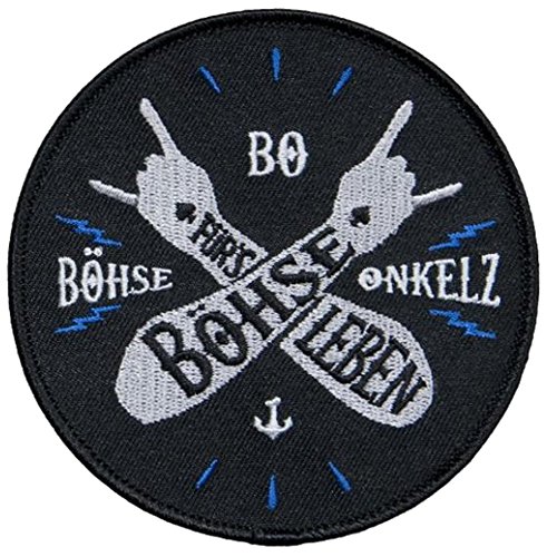 Böhse Onkelz - Böhse für´s Leben - Salute Aufnäher/Patch von Böhse Onkelz