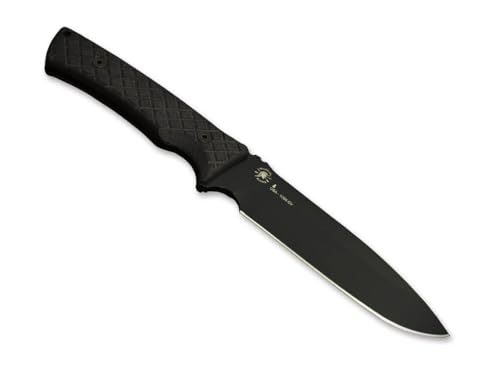 Spartan Blades Damysus Micarta Black feststehendes Messer mit Scheide von Böker