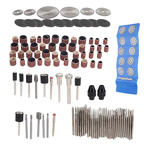 121Pcs Electric Sander Accessories Kit, High Speed Steel Small Circular Saw Blades, Sandpaper Rings, Metal Cutters, Power Tools for Cutting Grinding Trimming, Complete Set for DIY von Bognajin