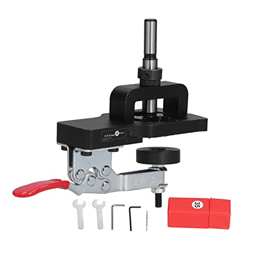 8PCS -Scharnier -Jig -Kit für Holzbearbeitung, 35 -mm -Lochbohranleitung mit Drehbohrbit und Reamer, Aluminiumlegierungsmaterial, Genauigkeit, um sich an verschiedene Ränder 8PCS -Scharnier -Jig -Kit für Holzbearbeitung, 35 -mm -Lochbohranleitung mit Drehbohrbit und Reamer, Aluminiumlegierungsmaterial, Genauigkeit, um sich an verschiedene Ränder von Bognajin