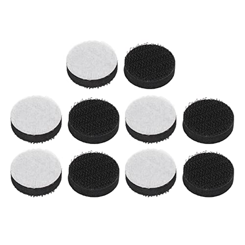 Bognajin 10pcs 25mm Schwammkissenpufferpolster, Hakenschleifenschleifenpolierschleifpolster, Schnittstellenpads für nicht planare Oberflächen weiche Dichtepolster von Bognajin