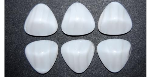 12 pcs Cabochon Triangle Flat Back, (), 22 mm, Glass, Czech Republic von Bohemia Crystal Valley