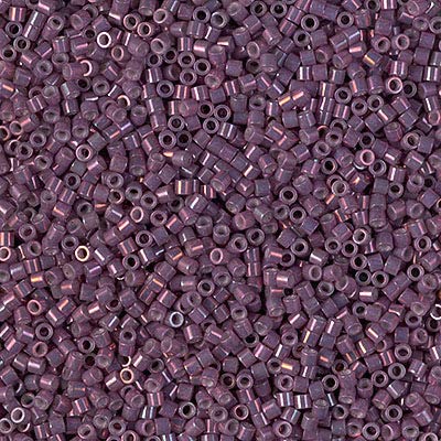 1g MIYUKI Delica Rocailles Seed Beads, 15/0 x 15/0 mm, Raspberry Luster (DBS1012), Glass, Japan von Bohemia Crystal Valley