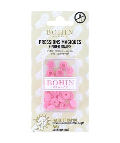 BOHIN France BO71704 Schnapp Befestigungselemente, Mixed, Rosa, 9 mm, 8 Count BOHIN France BO71704 Schnapp Befestigungselemente, Mixed, Rosa, 9 mm, 8 Count von Bohin