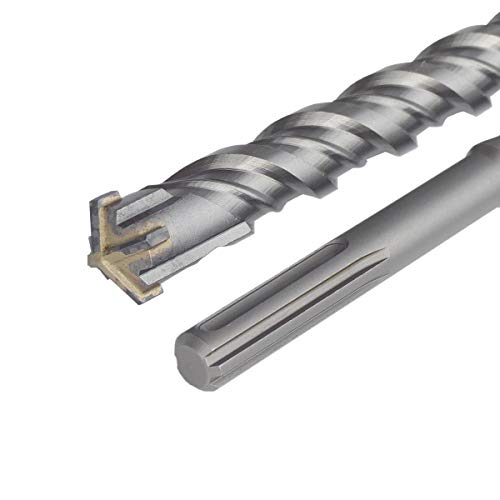 SDS MAX Bohrer Ø22mm x 1200mm Hammerbohrer Betonbohrer Steinbohrer Bohrhammer Quadro-X für Mauerwerk 4 Schneiden Hammer Drill Bit BOHRFUX SDS MAX Bohrer Ø22mm x 1200mm Hammerbohrer Betonbohrer Steinbohrer Bohrhammer Quadro-X für Mauerwerk 4 Schneiden Hammer Drill Bit BOHRFUX von Bohrfux