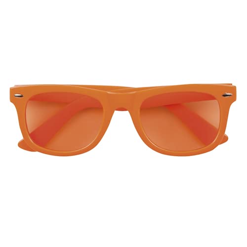 Boland 10131832 Brille Dance, Unisex – Erwachsene, Neonorange, Taglia unica von Boland