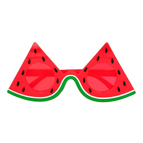 Boland 52077 - Partybrille Wassermelone, Spaßbrille für den Karneval oder JGA, Zubehör für Faschingskostüme, Kostüm Accessoires von Boland