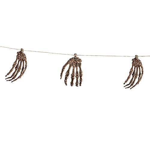 Boland 72219 - Girlande Voodoo-Hände, mit 6 Händen, Kostüm-Accessoire, Karnevals-Accessoire von Boland