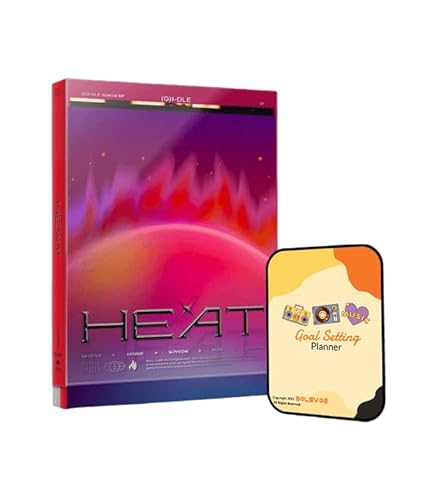 (G) I-DLE Album - HEAT FLARE VER.+Pre Order Benefits+BolsVos Exclusive K-POP Inspired Digital Planner, Sticker Pack for Social Media von BolsVos