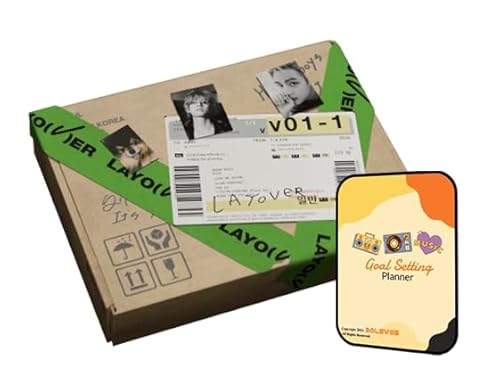 BTS V Album - Layover GREEN ver.+Pre Order Benefits+BolsVos Exclusive K-POP Inspired Digital Planner, Sticker Pack for Social Media von BolsVos