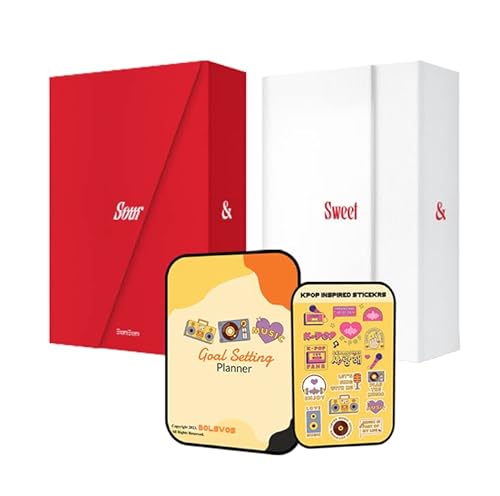 BamBam Sour & Sweet Album [Random Ver.]+Pre Order Benefits+BolsVos Exclusive K-POP Inspired Digital Merches (Goal Setting Planner, Sticker Pack) von BolsVos