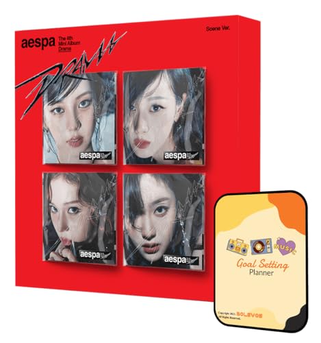 DRAMA AESPA Album [SCENE ver. (Random ver.)]+Pre Order Benefits+BolsVos K-POP Inspired Digital Planner, Digital Sticker Pack (4th Mini Album) von BolsVos