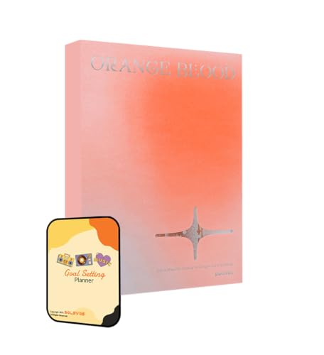 ENHYPEN ORANGE BLOOD Album [KSANA ver.]+Pre Order Benefits+BolsVos Exclusive K-POP Inspired Digital Merches (Goal Setting Planner, Sticker Pack) von BolsVos