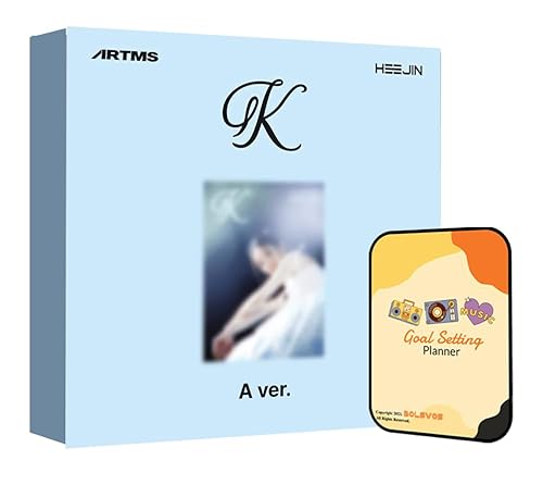 HEEJIN (ARTMS) K Album [A ver.]+Pre Order Benefits+BolsVos Exclusive K-POP Inspired Digital Merches (Goal Setting Planner, Sticker Pack) von BolsVos