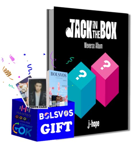 J-Hope - Jack in The Box [Weverse Ver.] Album+WEVERSE SHOP Pre Order Limited Benefits+BolsVos K-POP eBook (21p), Photocards von BolsVos