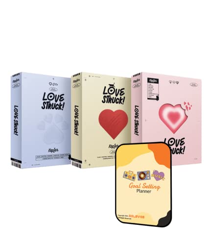 Kep1er LOVESTRUCK! Album [Random ver.]+Pre Order Benefits+BolsVos Exclusive K-POP Inspired Digital Merches (Goal Setting Planner, Sticker Pack) von BolsVos