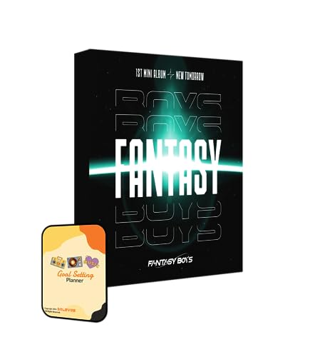 NEW TOMORROW FANTASY BOYS Album [ B ver.]+Pre Order Benefits+BolsVos K-POP Inspired Digital Planner, Digital Sticker Pack (1st MINI ALBUM) von BolsVos