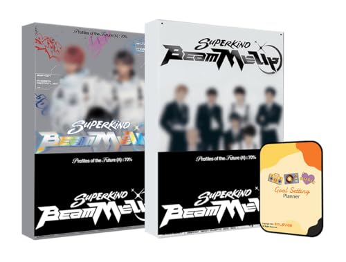 Profiles of the Future (Λ) : 70% (POCA ver.) SUPERKIND Album [2D ver. + 3D ver. 2 Album Full Set]+Pre Order Benefits+BolsVos K-POP Inspired Digital Planner, Digital Sticker Pack (1st Mini Album) von BolsVos