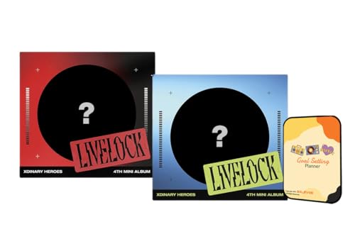 Xdinary Heroes Album - Livelock Digipack ver. (Random)+Pre Order Benefits+BolsVos Exclusive K-POP Inspired Digital Planner, Sticker Pack for Social Media von BolsVos