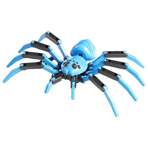 BommFu Gefälschte Spinne, Halloween-Spinne | 3D-Spinne, lustiges 3D-gedrucktes Spielzeug-Tiermodell,Spinnenfiguren, realistischer Spinnenstreich, Spinnentrick, Tischdekoration für das Heimbüro von BommFu