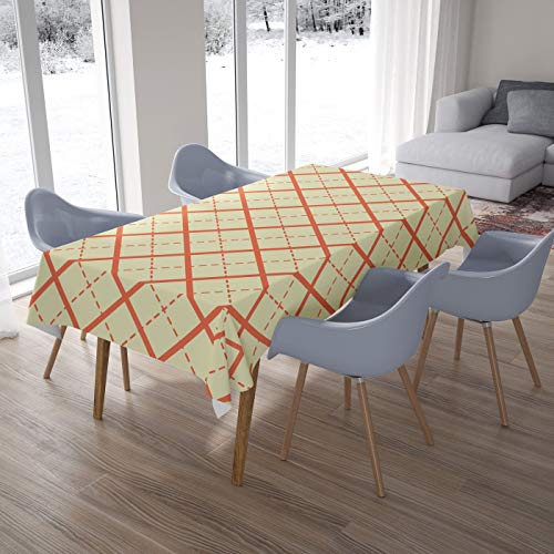 Le Jardin du Lin Kitchen Decoration, Tablecloth, 140cm x 200cm - Designed and Manufactured in Turkey von Le Jardin du Lin