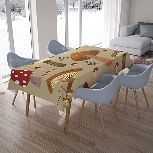 Le Jardin du Lin Kitchen Decoration, Tablecloth, 140cm x 200cm - Designed and Manufactured in Turkey von Bonamaison