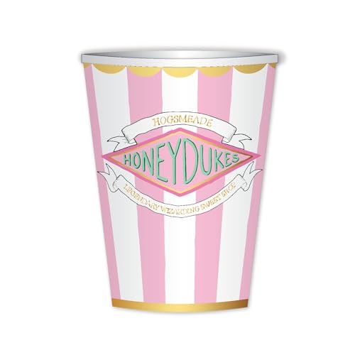 Bonjour Fete Harry Potter X Honeydukes Becher mit rosa Streifen von Bonjour Fete