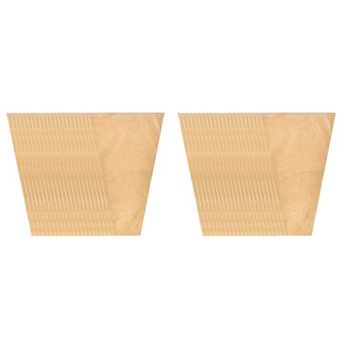 Booso 100Er-Pack Blumenhüllen für Blumensträuße, 14 X 22 Große BlumenverpackungspapiertüTen, Durchsichtige Vorderseite Aus Kraftpapier für Blumen von Booso